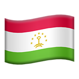 Tajikistan Flag