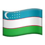 Uzbekistan Flag